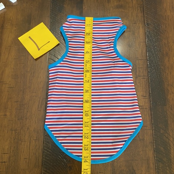 Striped Pattern Pet Tank - Picture 10 of 13